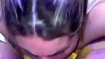 uh deepvane eats some pussy then deepthroats cock for facial cumshot in interracial handjob action