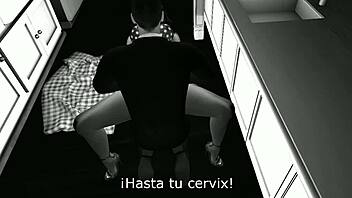 hey, polka dots add fun vibes to that kitchen scene