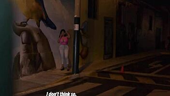 i caught super busty peruvian milagros raiza at night with a shy black guy