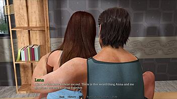 Brunette Milf With Big Tits Shows Off Her Boobs In Detailed Action