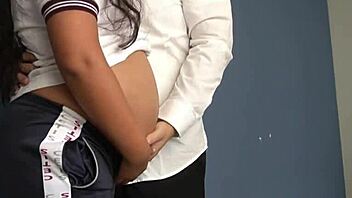 Pregnant students get fucked and creampied after class in this happy new year compilation