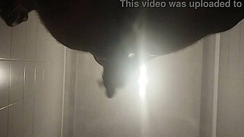 Hey, he's heading to the bathroom for some solo fun!