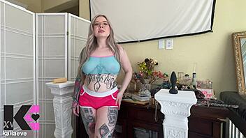 Horny gooner programming to handhump, plug, and pump for goddess