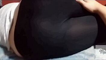 Mexican Milf In Gym Yoga Leggings Stays Overnight At Friend's House Letting Him Record Her Horny Ass