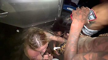 oh god, that brazilian crossdressing fucking in the car with natural tits and ass feels so intense