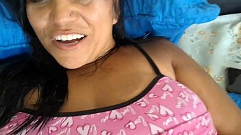 Why does Nicoly Mattos get creamy cum in her hairy pussy and play until she orgasms again?