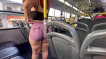 Wow, I took my employee home and check what she did on the bus with her delicious ass!