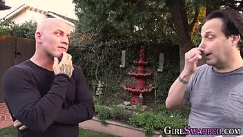 blonde teen 18+ with small tits gets cum dumped