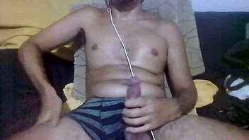 Bold Brazilian Amateur Jerks Huge Cock With Heavy Dirty Talk Guidance