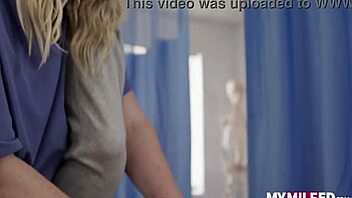 Hot horny milf sluts Jenna Starr Melony Melons fun at the physio.