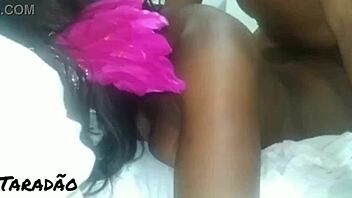 Black Latina Amateur With Big Ass And Saggy Natural Tits Groans While Banging Homemade In Lingerie Anal Action