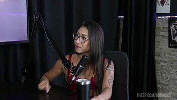 uh compilados da luciana picchi no bora cast with bruna carlos and matheus caetano - part 3 watch on sheer red