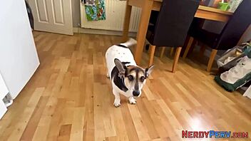 leeds nerd fingerbangs skinny brit in tricked first time action 😏👉