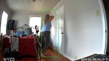 Why does step mom masturbate on hidden cam after shopping?