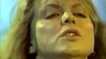 what happens when a hairy classic temptress gets her big tits and ass licked in retro lesbian play