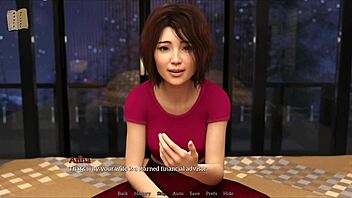 Brunette Milf With Big Tits Shows Off Her Boobs In Detailed Action