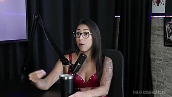 uh compilados da luciana picchi no bora cast with bruna carlos and matheus caetano - part 3 watch on sheer red