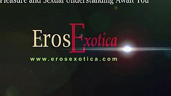 Blonde milf couple dives into intense anal with massive cock handjob.