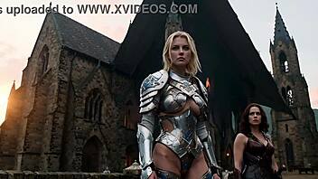 oh, check out this blonde in uniform from the seal's journey faction - the paladins, she said