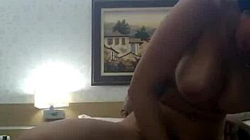 Muscular black bodybuilder with pierced nipples contrasts cute amateur in intense anal and cum swallowing session