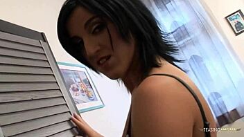 Wow, super slut Amalie with her big clit got that tight asshole fucked so hard