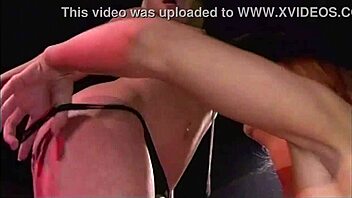 Whoa, check out this wild lesbian show at the private club with hot blonde licking! 🔥👅