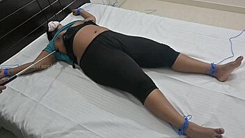 Hey, that Indian girl is having some wild BDSM fun with ropes and toys in this steamy session
