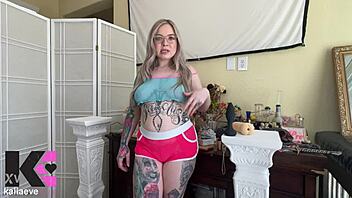 Horny gooner programming to handhump, plug, and pump for goddess