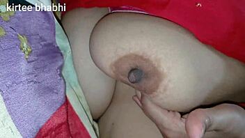 Indian stepson pounds stepmom creamy pussy in intense desi chudai action