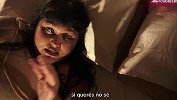 What if this fat Argentinian babe takes a deep POV blowjob after tickles turn wild?