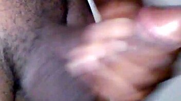 why is this ebony cock making me squirt so hard during nasty amateur riding?