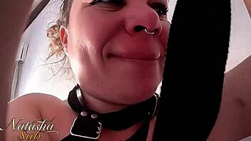 Whoa, this intense domination session features handcuffs, ropes, nipple clamps, and nonstop loud reactions