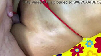 i feel so excited with this horny 18-year-old stepsister screaming in bedroom lingerie