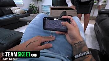 Lessons in love disciplined until I cum inside my stepmom