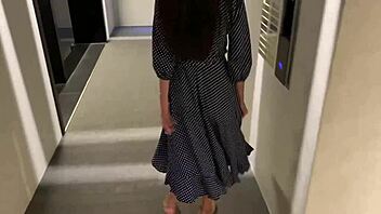 Risky Lovense Orgasm Control In Public Bar With Wet Pussy And Vibrator