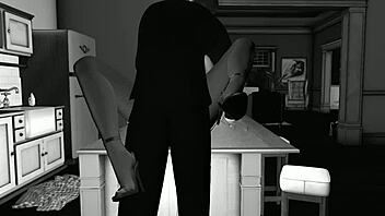 hey, polka dots add fun vibes to that kitchen scene