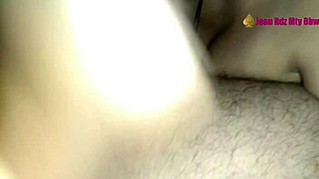 Young bull takes on the milf bbw in a hardcore session with blowjob and cumshot action.