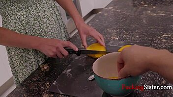 Helping Milf Calm Nerves While Voyeur Watches With Blowjob And Fingering Thrills!