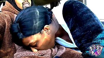 Why swallow daddy's cock in my car while wearing this wild bear suit for fun?