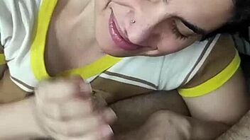 Why Not Lick That Sticky Cum from Fingers After a Quick Romantic Blowjob?