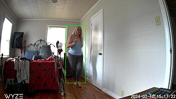 Why does step mom masturbate on hidden cam after shopping?