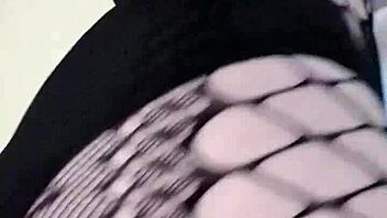 Nympho Nymphomaniac Girlfriend Roleplay with Dildo Masturbation Big Tits Squirting Pussy Fingering in See Through Bra at Home