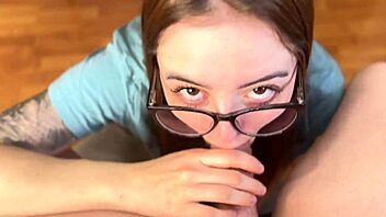 Overwhelmed With Joy Winning Delicious Blowjob From Cute Alicia Hall In Game Night