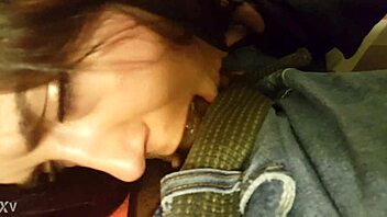 Oh yeah, I'm that sexy thick white girl sucking on this huge interracial cock right now.