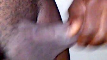 why is this ebony cock making me squirt so hard during nasty amateur riding?