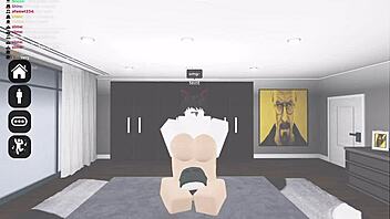 Slutty Nun In Roblox Gets Filled By Random Horny Dude