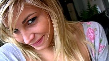 I love smoking a cigarette while teasing in these hot panties and heels, feeling so sexy and aroused.