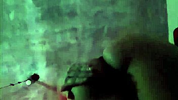 Latina amateur uses dildo on big natural tits and ass in homemade solo.