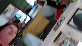 In this special 800th video celebration, the naughty redhead mature smokes a penis pipe while masturbating her fat curvy body to cum.