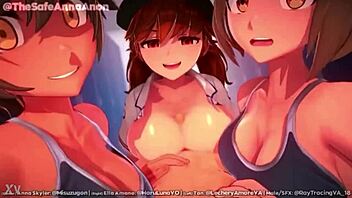 i bet you can't last through titfuck by three busty hotties liar